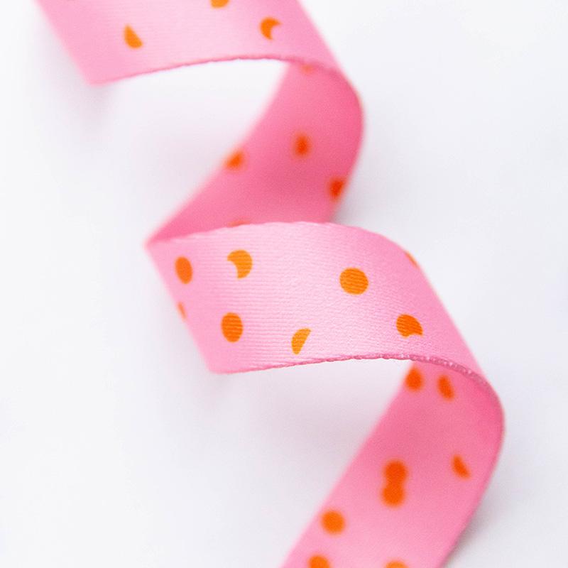 Ruby Star Society Hole Punch webbing by Kimberly Kight, 1 inch polyester bag making webbing