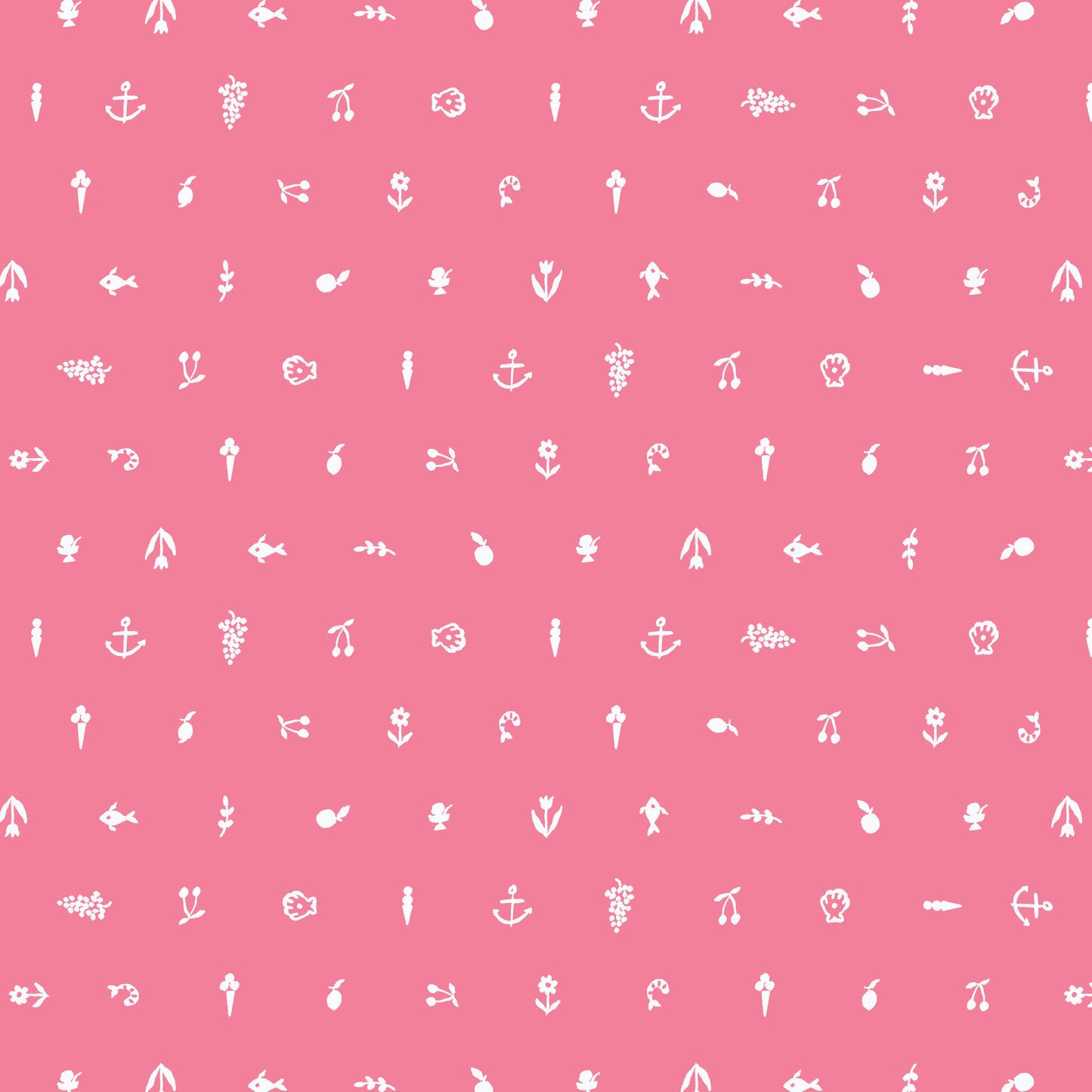PREORDER Cloud 9 Fabrics Nice Nice Petite Produce in Pink