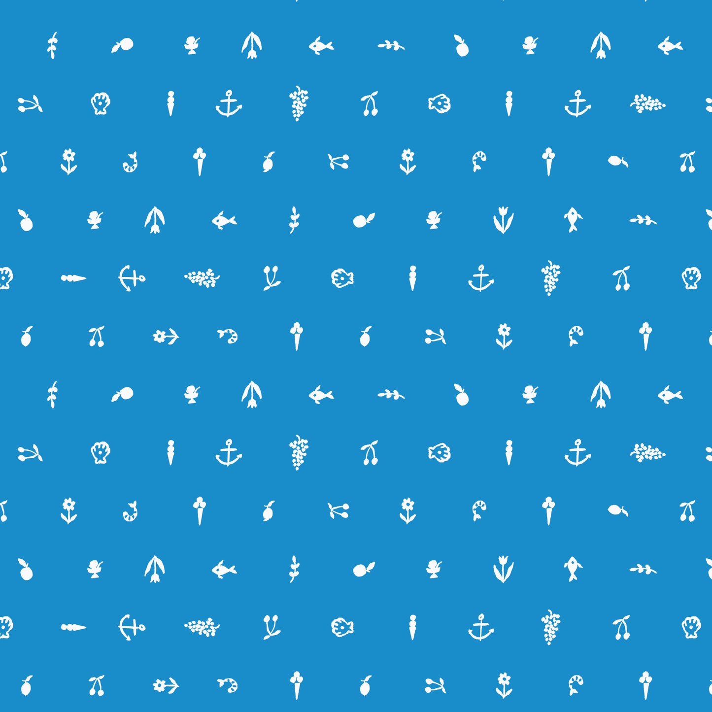 PREORDER Cloud 9 Fabrics Nice Nice Petite Produce in Blue