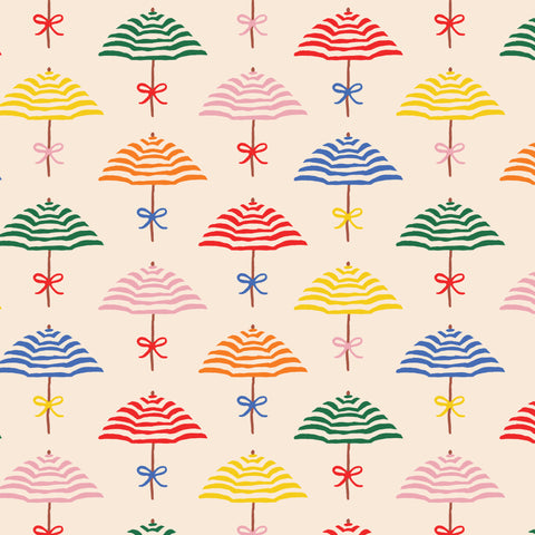 Italian Summer Riviera Stripes Ivory/Multi