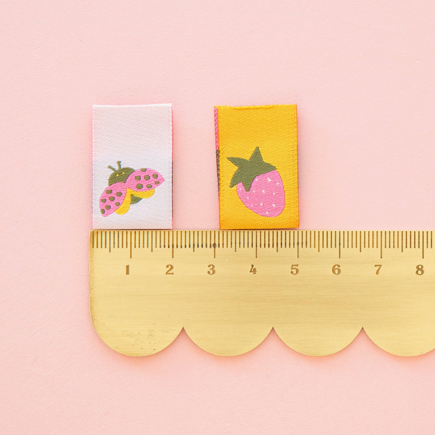 Sarah Hearts - Joyful June Multipack Woven Sewing Quilting Knitting Labels