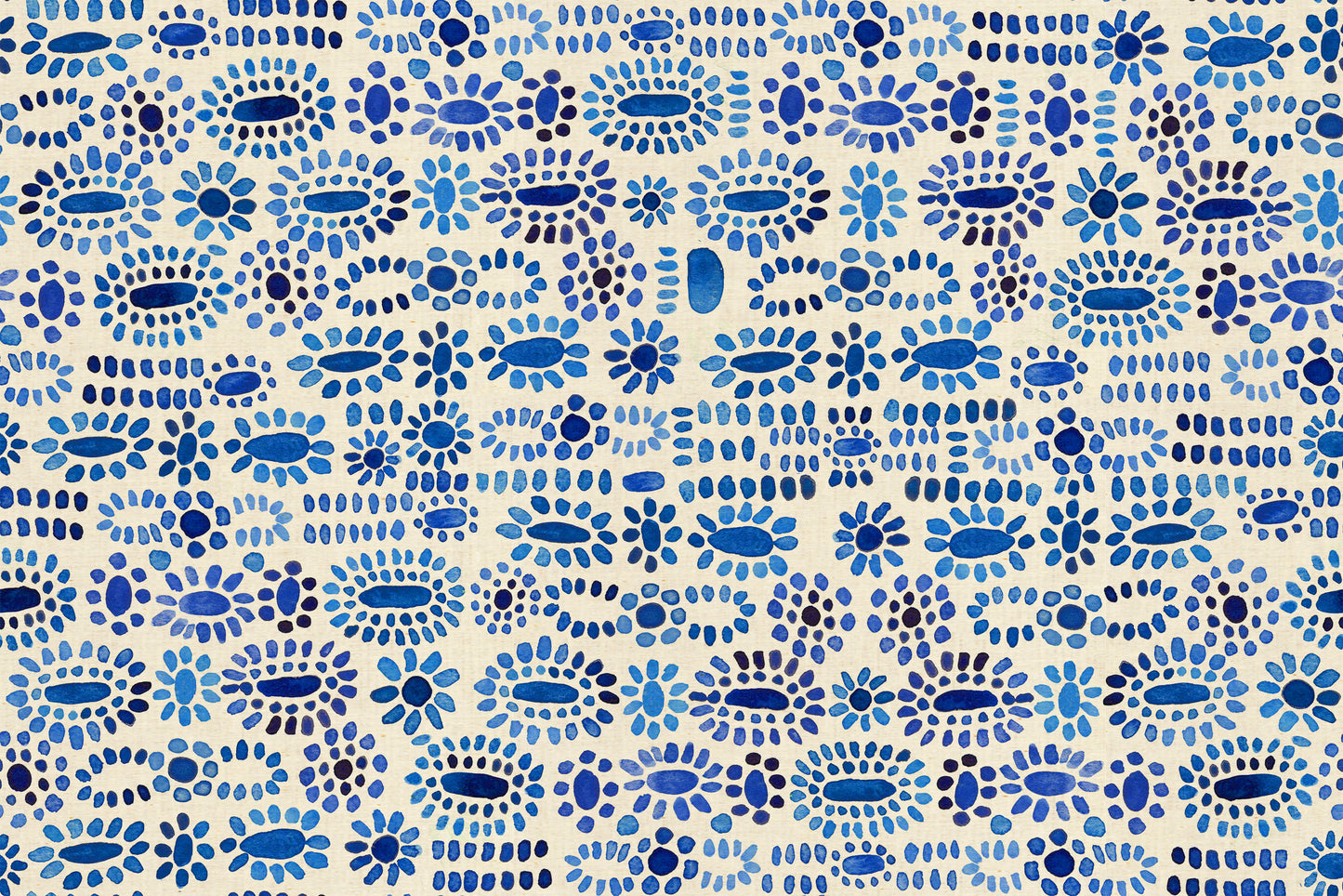 Cotton + Steel Sienna Cabachon in Lapis