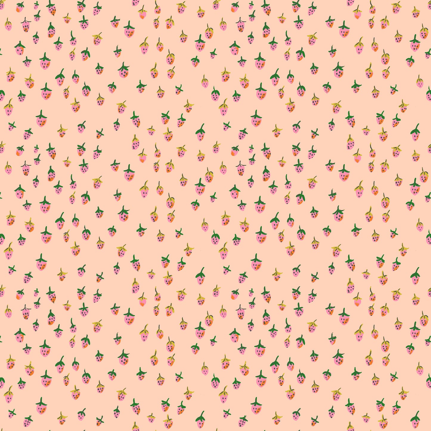 PREORDER Heather Ross Favorites Field Strawberries Blush