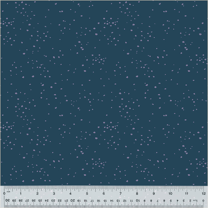 Monaluna Orchard & Grove Stipple in Navy Organic Cotton