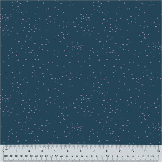 Monaluna Orchard & Grove Stipple in Navy Organic Cotton