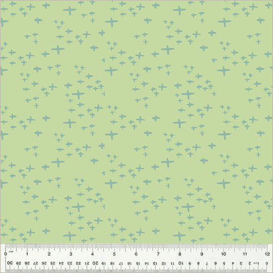Monaluna Moonlit Glimmer in Celery Organic Cotton