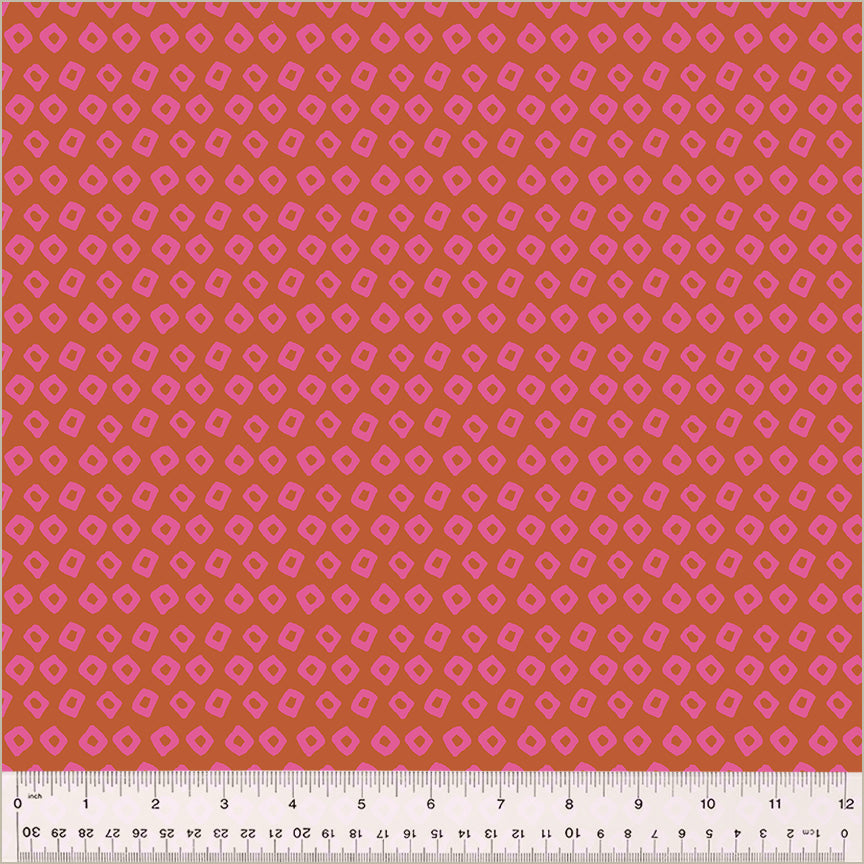 Heather Ross Ruby + Bee Blenders Shibori in Wildrose/Unicorn