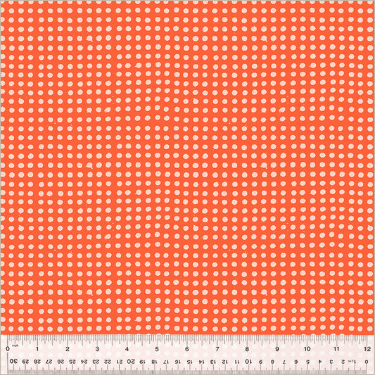 Heather Ross Ruby + Bee Blenders Dots in Delphinium/Blush