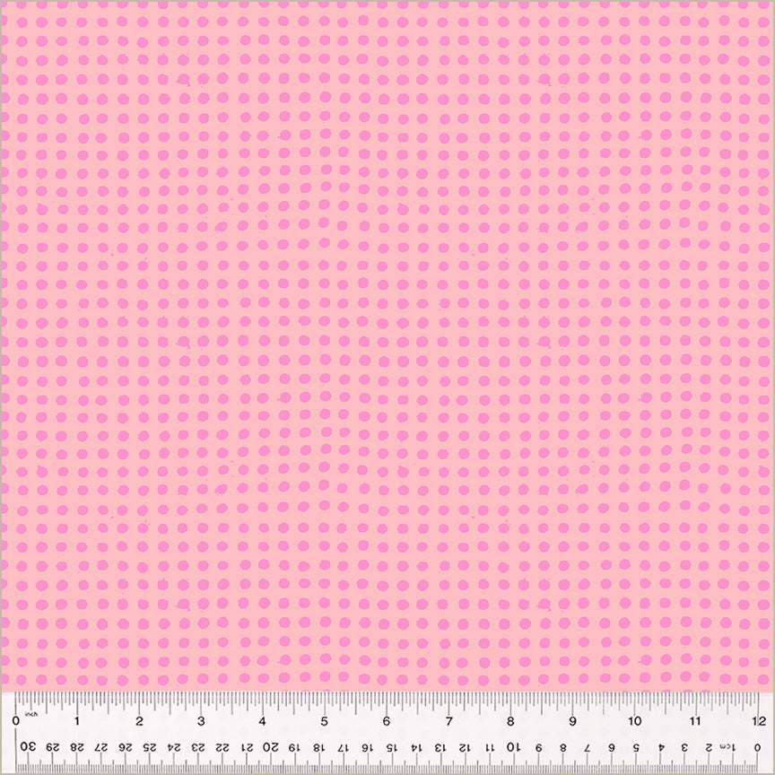 Heather Ross Ruby + Bee Blenders Dots in Vervain/Posy