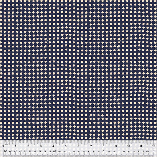 Heather Ross Ruby + Bee Blenders Dots in Night Sky/Blush