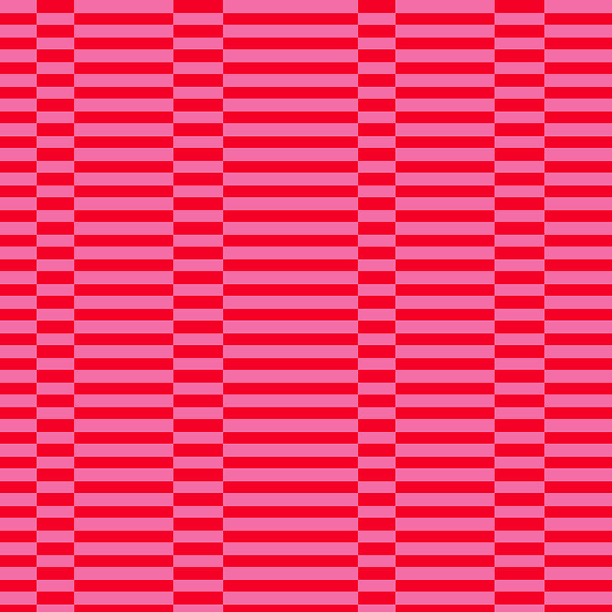 PREORDER Annabel Wrigley Ruby + Bee Blenders Broken Stripe Red/Pink