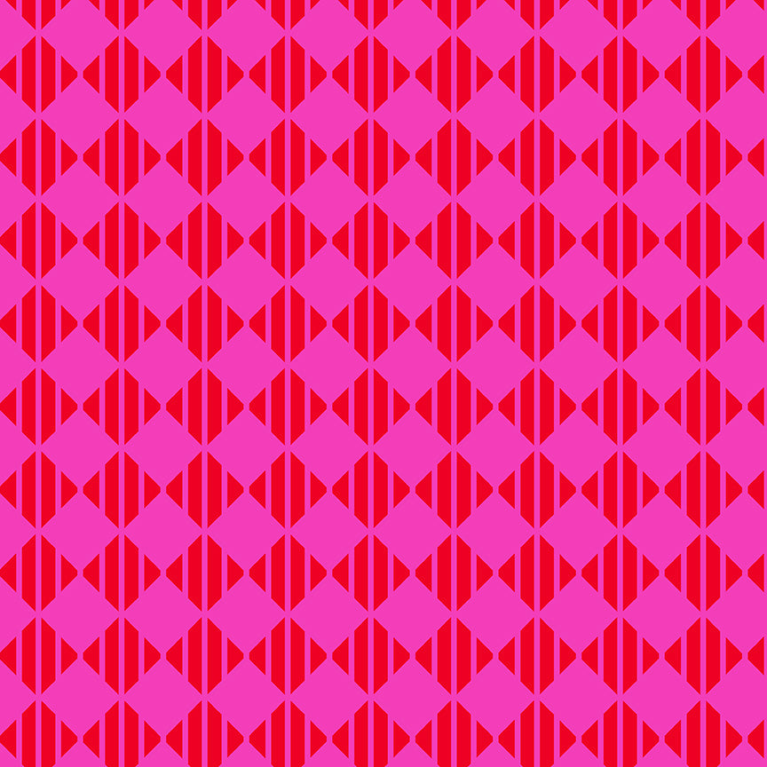 PREORDER Annabel Wrigley Ruby + Bee Blenders Checker Red Pink