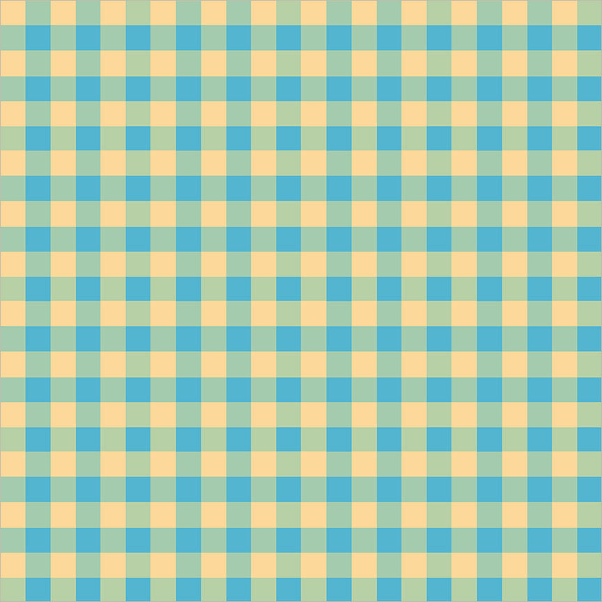 PREORDER Heather Ross Boat Race Picnic Little in Sky Blue