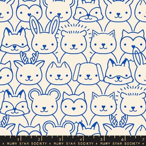 Ruby Star Society Woodland Park Sup Animals in Blue Ribbon