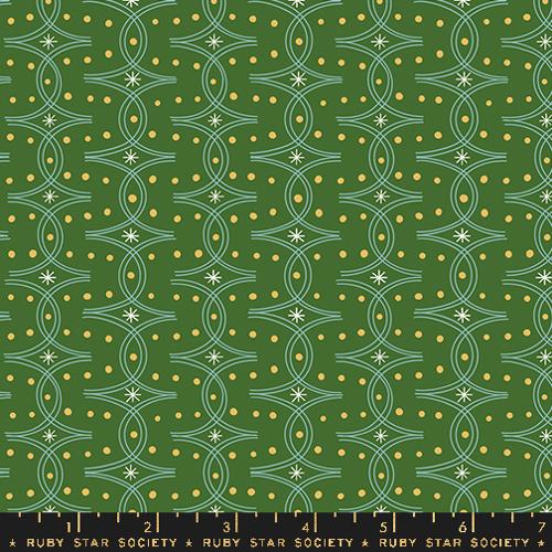 Ruby Star Society Endpaper in Sarah Green by Jen Hewett