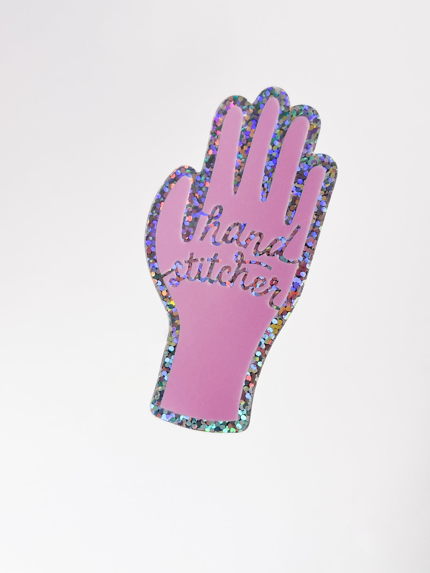 Hand Stitcher Sticker