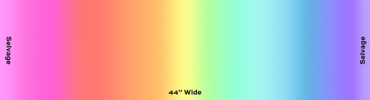 Fairy Dust by Makower UK Rainbow Hues Ombre Multi