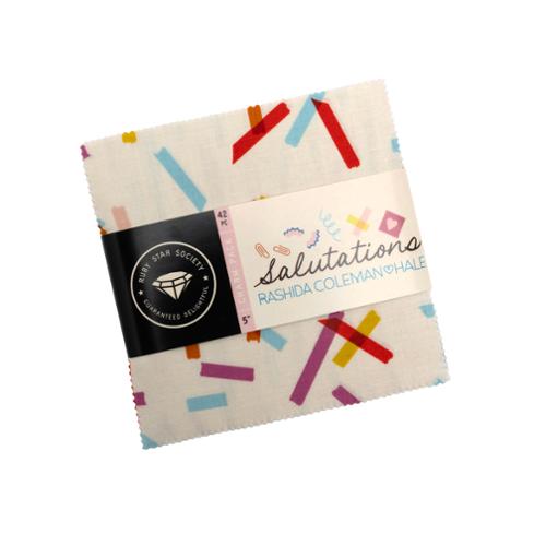 Ruby Star Society Salutations Charm Pack