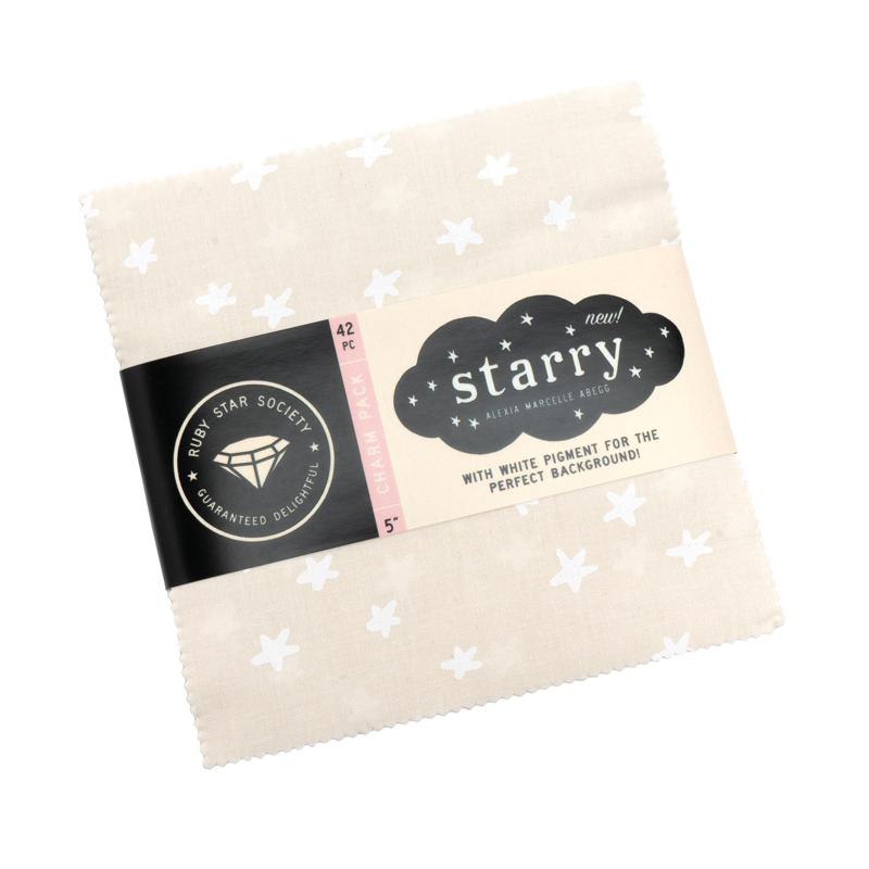 PREORDER Ruby Star Society New Starry White Charm Pack