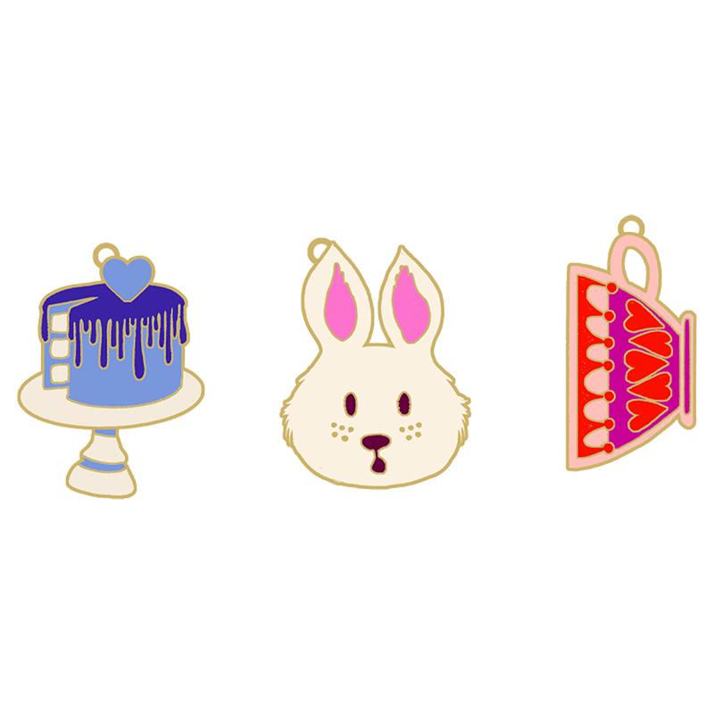 Ruby Star Society Hello Alice Zipper Pulls by Sarah Watts