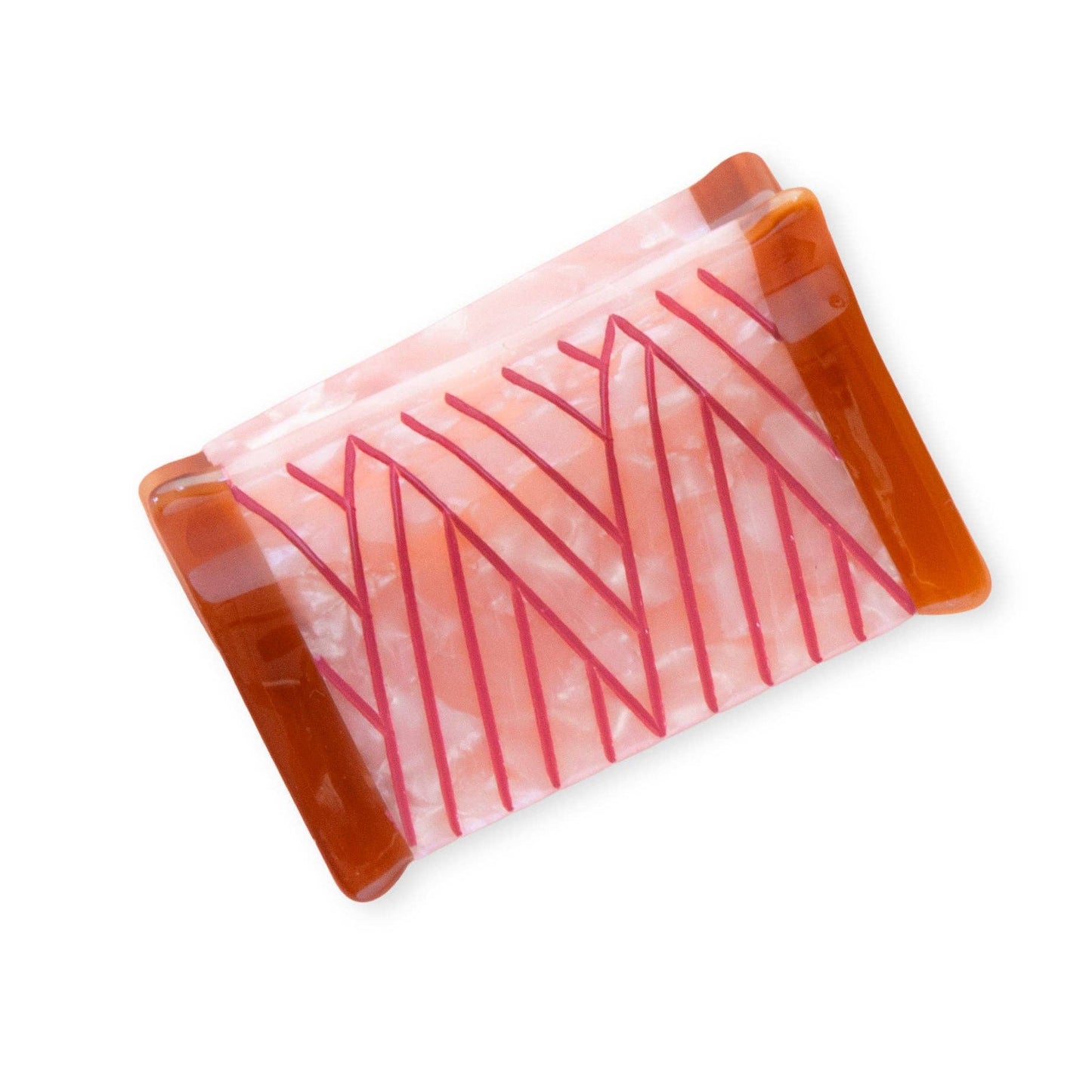 Sarah Hearts - Thread Spool Mini Hair Claw Clip