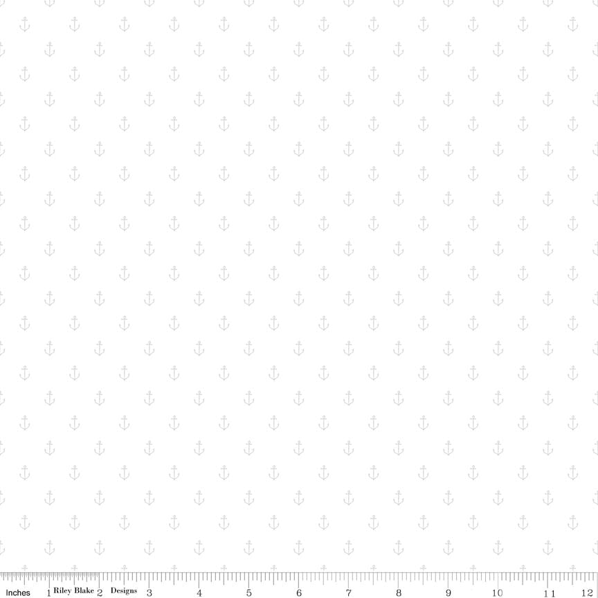 Riley Blake Hush Hush 6 Anchors Away