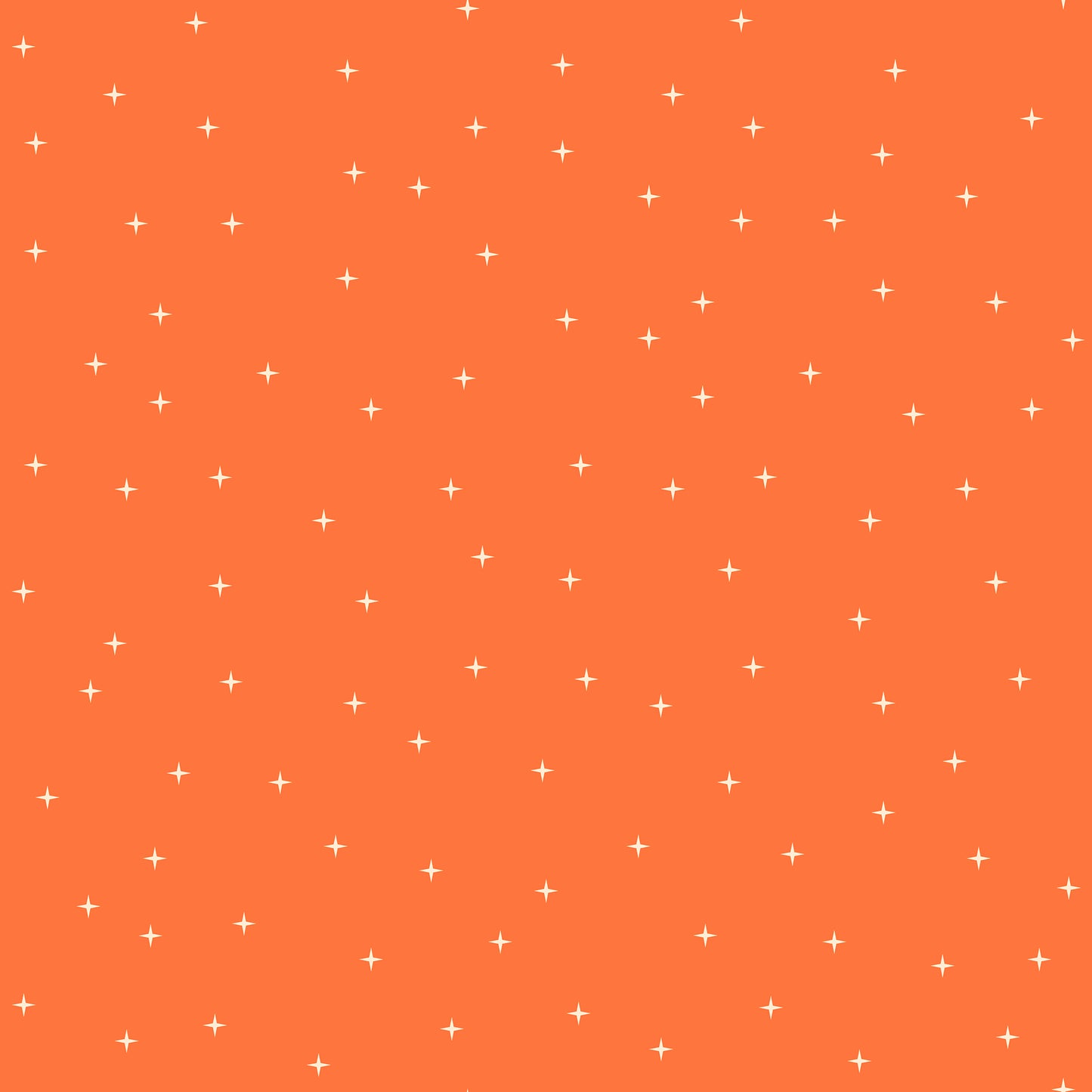 curio flicker in orange designed by melody miller for ruby star society