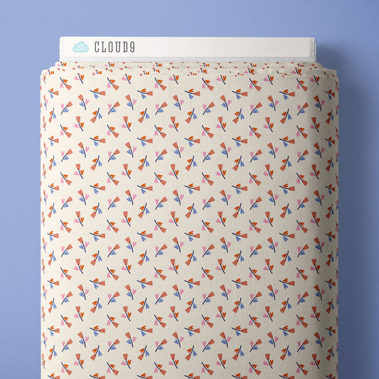 Cloud 9 Organic Cotton Wild Garden Spring Buds