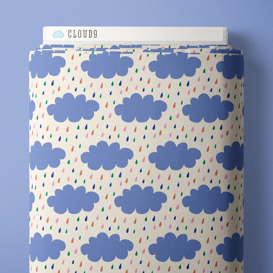 Cloud 9 Organic Cotton Wild Garden Happy Rain