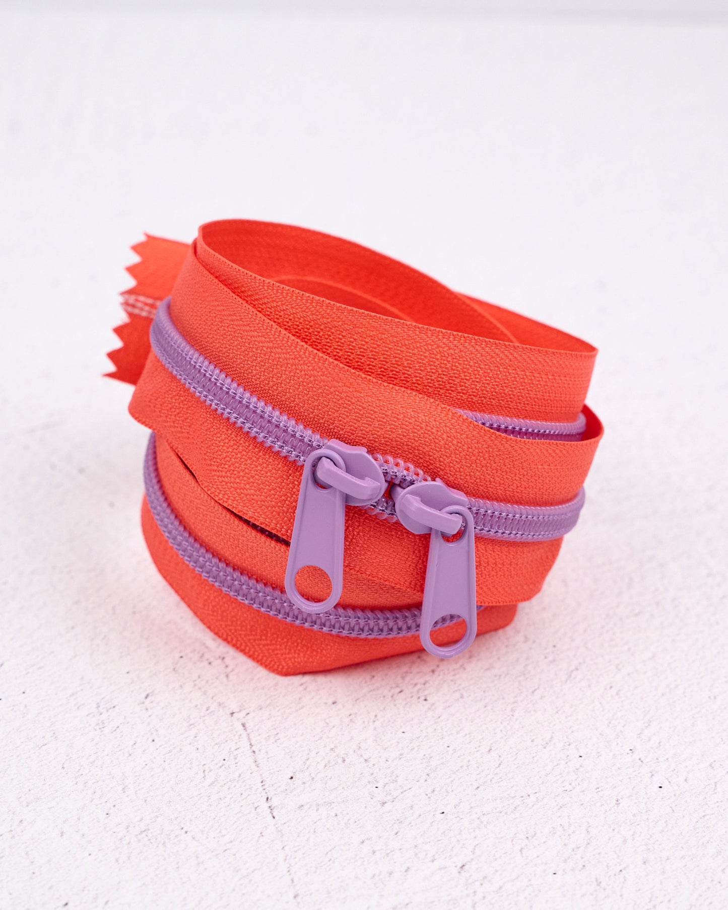 Renaissance Ribbons 30" Handbag Zipper Lavender Citrus