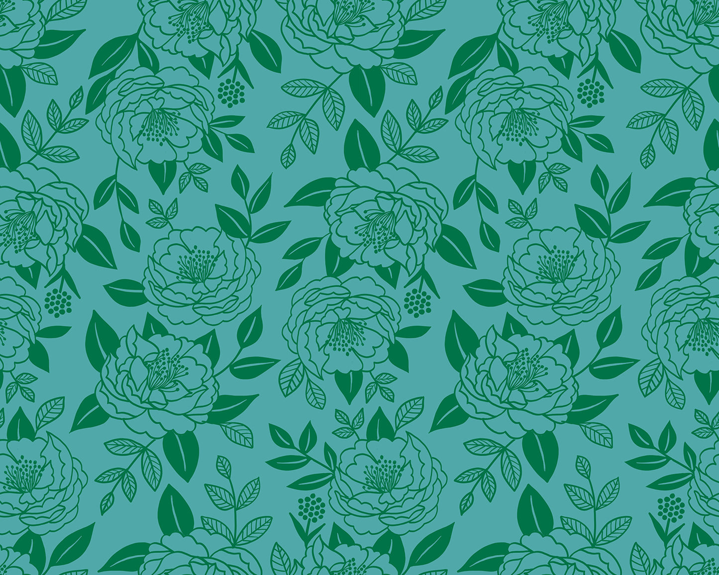Ruby Star Society Rise and Shine Garden Glow in Succulent by Melody Miller