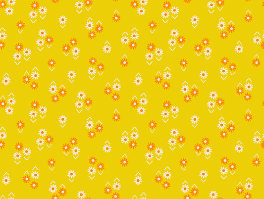 Ruby Star Society Juicy Baby Flowers in Golden Hour by Melody Miller