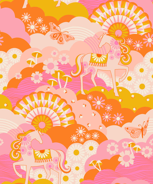 Ruby Star Society Carousel Daydreamer in Zinnia