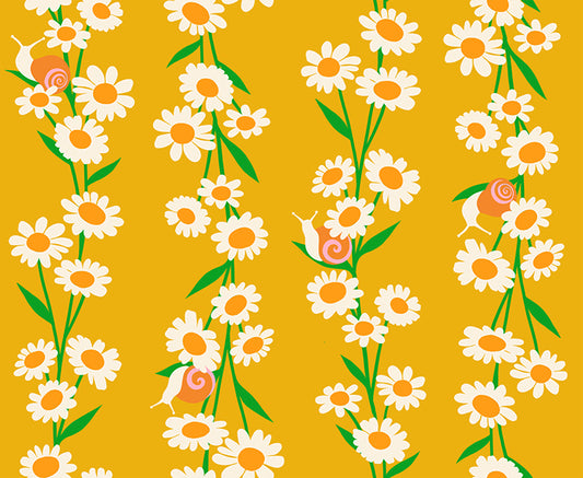 Ruby Star Society Carousel Daisy Chain in Goldenrod