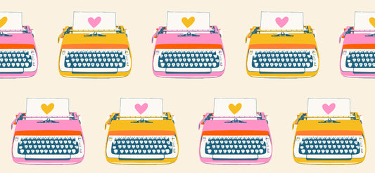 Ruby Star Society Best Day Ever Typewriters in Natural