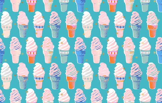 Ruby Star Society Best Day Ever Ice Cream in Dark Turquoise