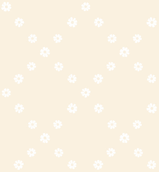 Ruby Star Society Best Day Ever Diamond Flowers in White on Natural