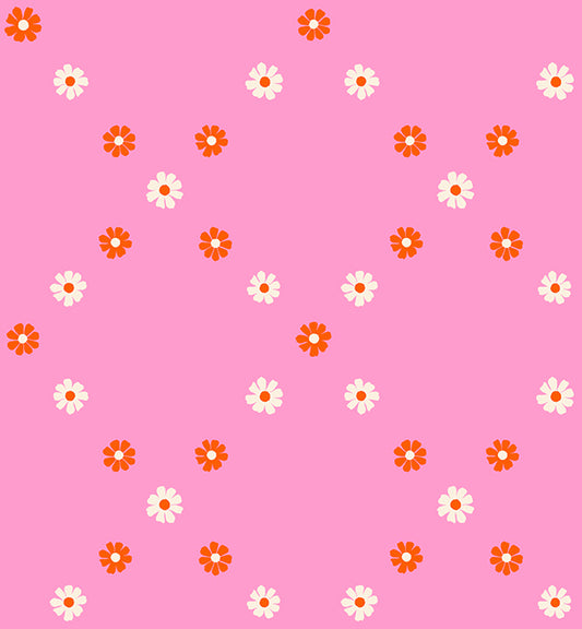 Ruby Star Society Best Day Ever Diamond Flowers in Flamingo
