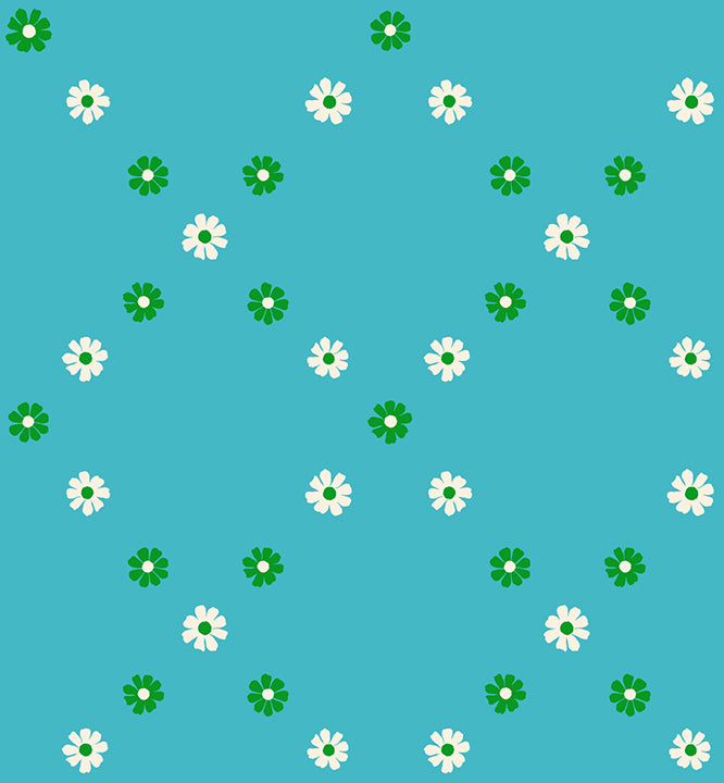 PREORDER Ruby Star Society Best Day Ever Diamond Flowers in Dark Turquoise