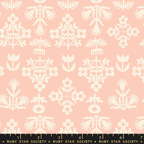 PREORDER Ruby Star Society Paper Cuts 2 Fresh Cut Flowers in Peach Puff