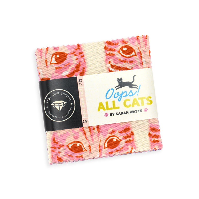 PREORDER Ruby Star Society Oops All Cats Mini Charm Pack