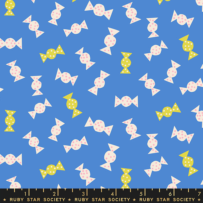 Ruby star society sugar cone fabric candy in royal blue
