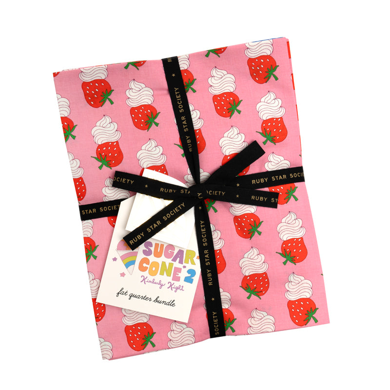 PREORDER Ruby Star Society Sugar Cone 2 Fat Quarter Bundle