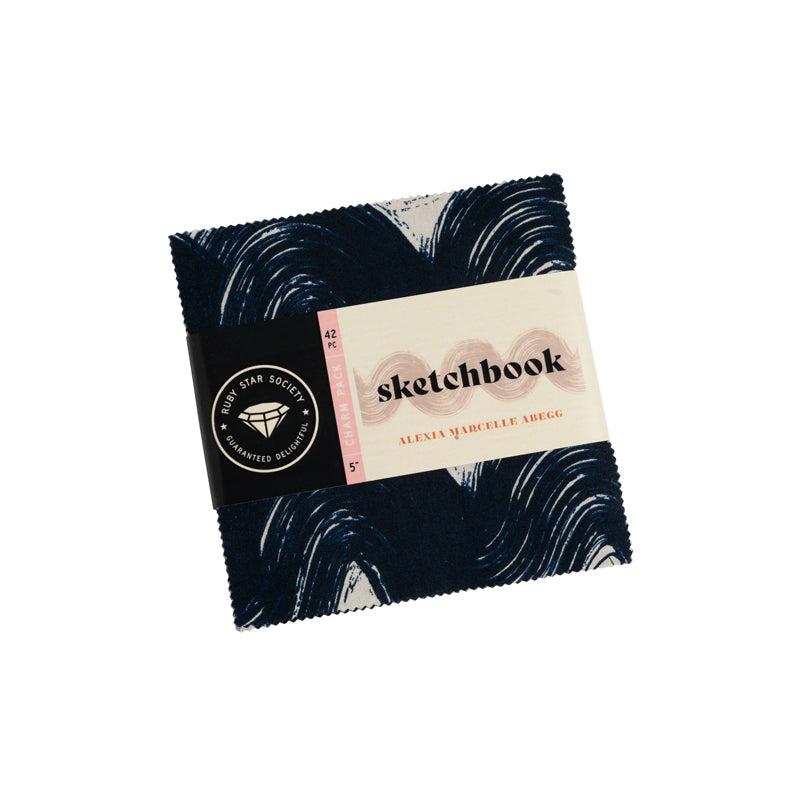 Sketchbook Charm Pack Ruby Star Society