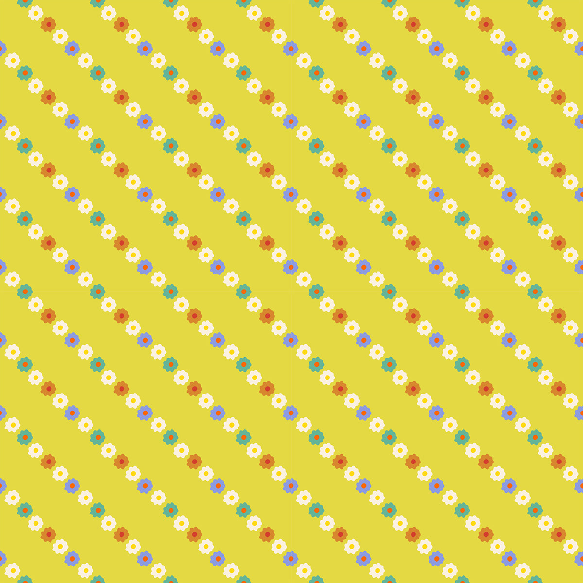 Ruby Star Society Ooh Lucky Lucky Garland in Citron