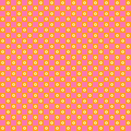Ruby Star Society Animal Animal Flower Check in Orange