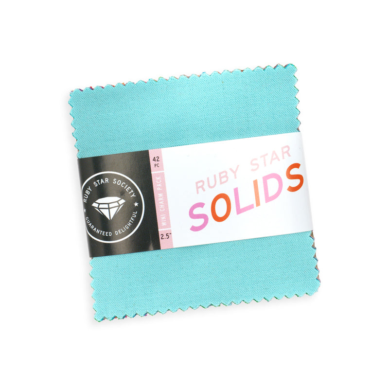 PREORDER Ruby Star Society Ruby Star Solids Mini Charm Pack