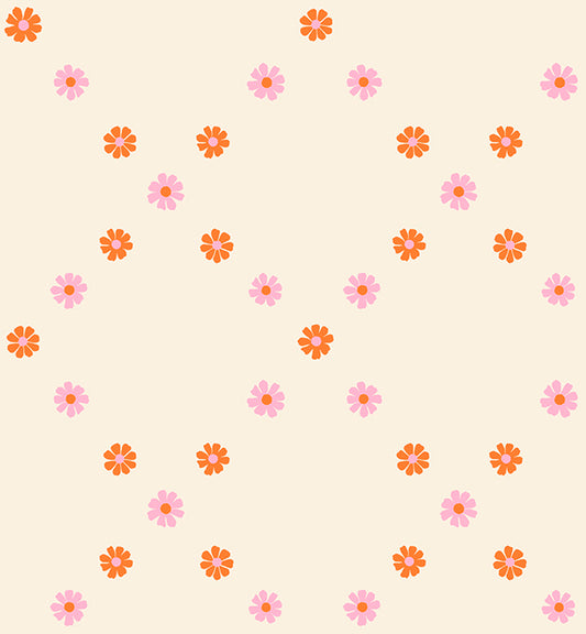 Ruby Star Society Best Day Ever Diamond Flowers in Posy Orange