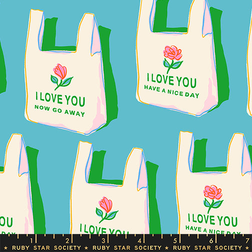 PREORDER Ruby Star Society Sparkle Mart Have a Nice Day Dark Turquoise