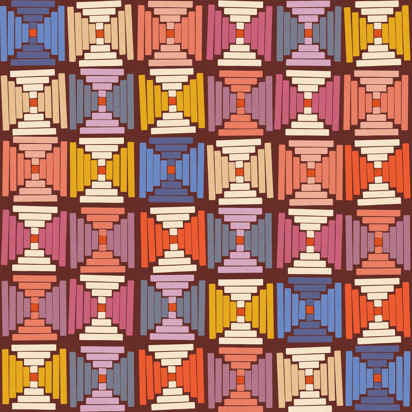 Ruby Star Society Persimmon Fabric Swatch